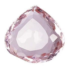 REAL-GEMS 66.70 Ct Baby Pink Topaz Pear Shaped Healing Crystal