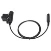 U94 PTT Adapter Cable 35.4in Walkie Talkie Headset Connector Cable