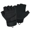 Seibertron S.O.L.A.G 1/2 Finger/Fingerless/Half Finger Multi-Function Sports Gloves Black S