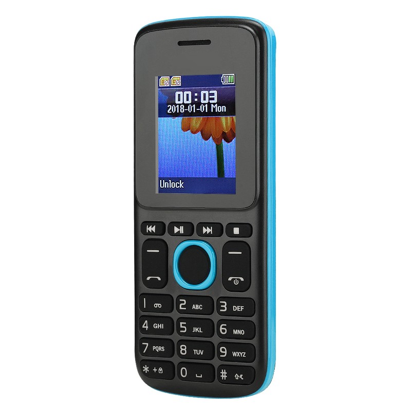 Z2 1.8-inch Screen Buttons Straight Bluetooth Cell Phone with LED