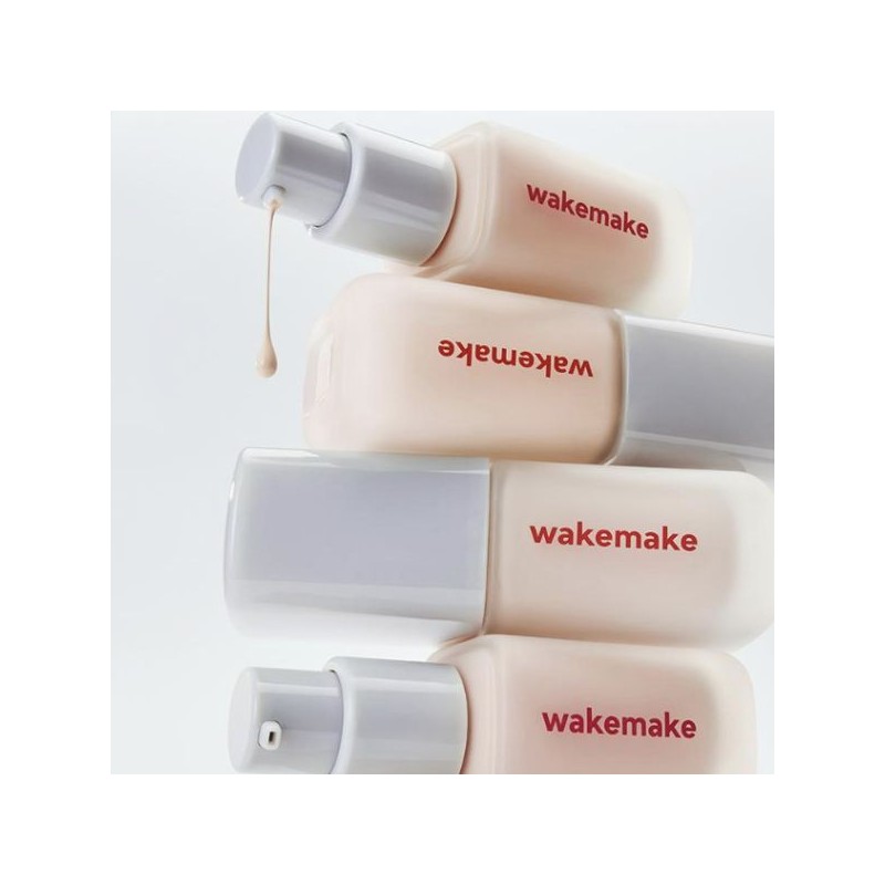 WAKEMAKE Seamless Wear Foundation SPF30,PA+++ 30ml, Color:17 Pale
