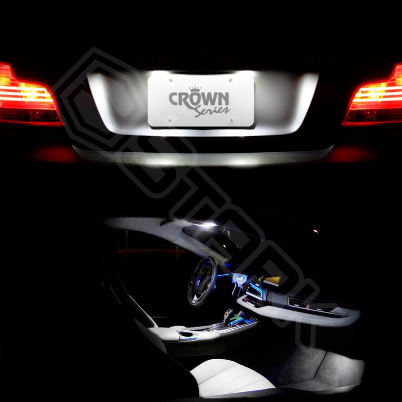2x 2W Kit 120 lm - LED Bulbs - Crown