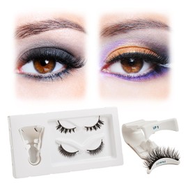 Magnetic Eyelashes NO Glue Magnetic Eyelashes Natural Look False Eyelash without Eyeliner Reusable Fake Eyelashes with Applicator Upgrade Eyelashes Kit (Mixed)