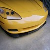 KUAFU 3Pcs Front Bumper Lip Splitter Compatible with 2005-2013 Corvette