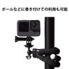 Elecom GoPro HERO10/9/8/7/6/5/MAX Selfie Stick Flexible Black AC-TPFL01BK