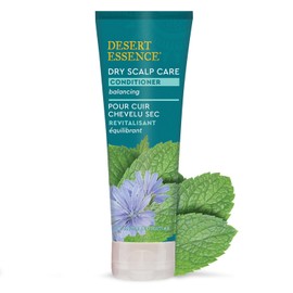 Desert Essence Dry Scalp Conditioner – Tea Tree & Manuka Oil with Aloe & Peppermint – Lightweight, Silicone-Free Formula for Dry, Itchy Scalp Relief – Nourishes & Soothes for Soft, Shiny Hair – 8 oz