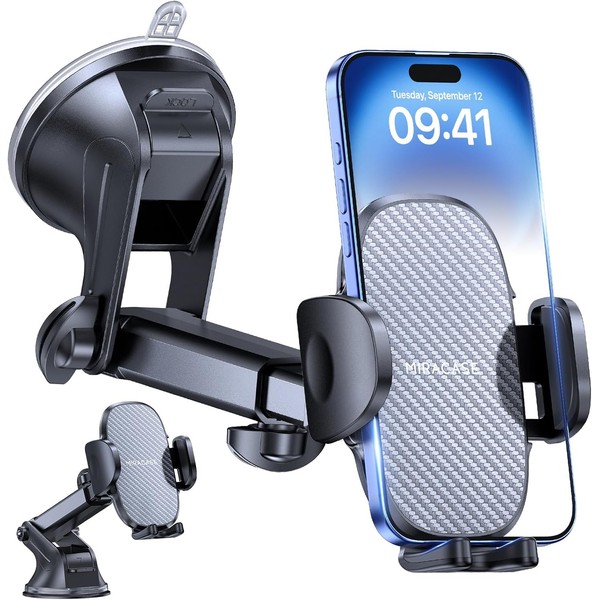Miracase Miracase Car Phone Holder for Your Cars Dashboard Windshield,