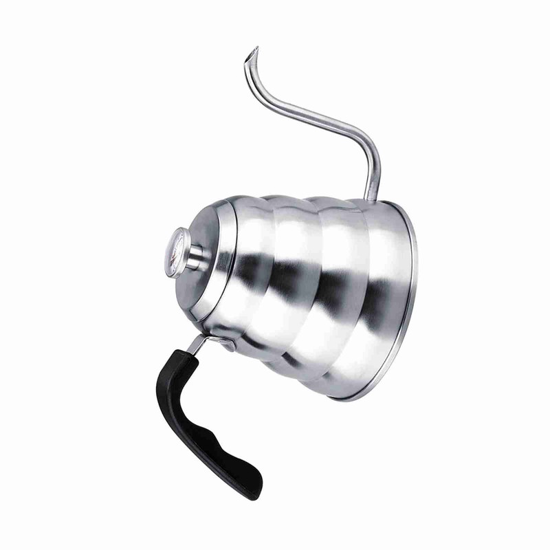 304 Stainless Steel Pour Over Coffee Gooseneck Kettle Teapot with