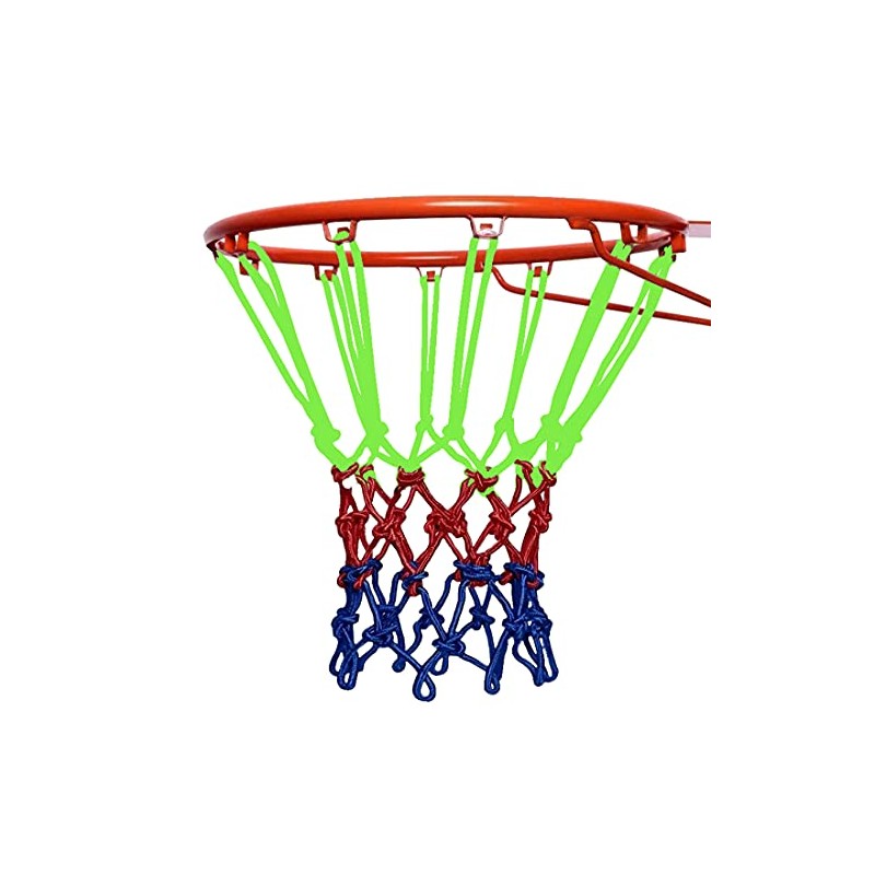 Otylzto 1Pcs of Heavy Duty Basketball Net Outdoor Portable Half