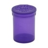 Multi-Use Airtight Empty Pill Bottles with Hinged Lids, 30 Dram