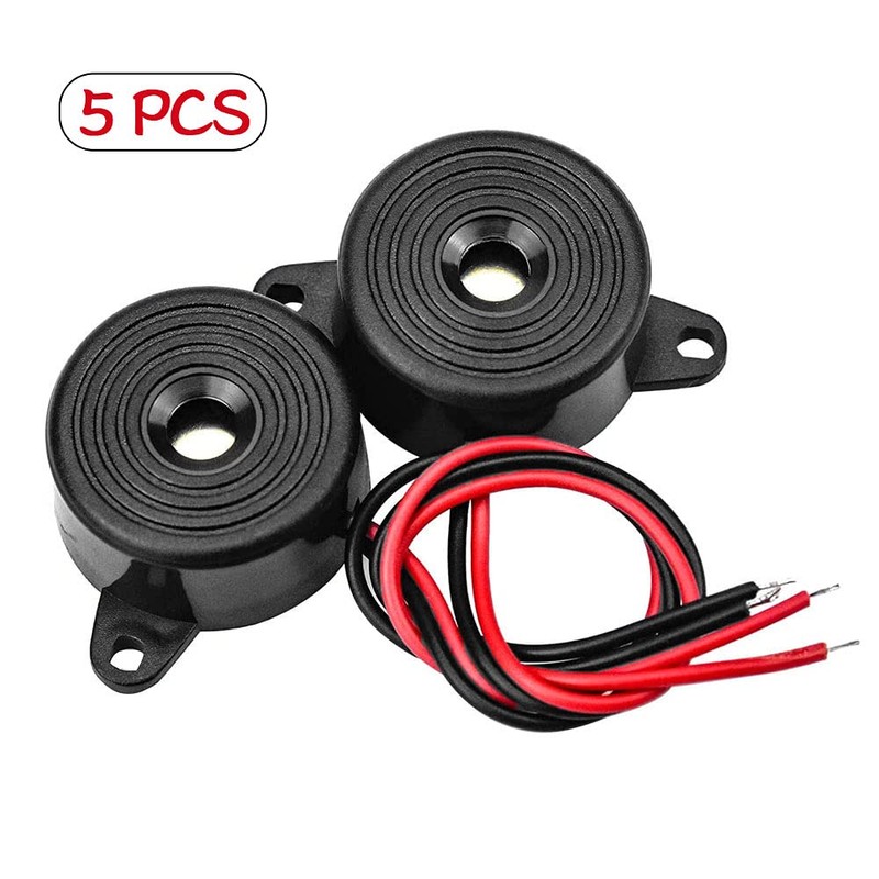 DC 3-24V 85dB Piezo Electric Alarm System Buzzer Piezoelectric Buzzer
