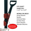 Plus Secondary Back Saver Handle for Snow Shovels and Garden