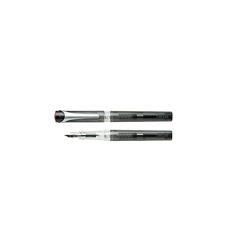 TWSBI Swipe Fountain Pen with Arista A6 Notebook - Smoke