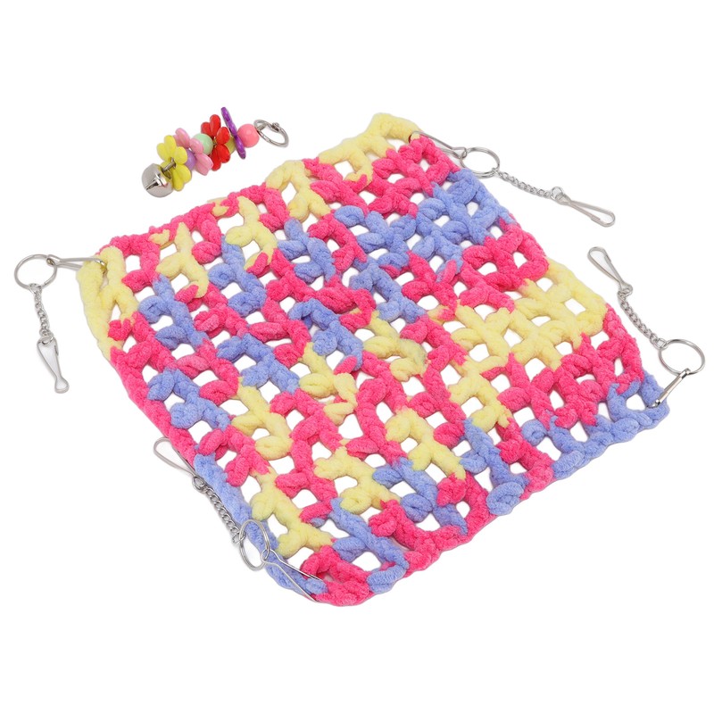 Hamster Weave Hammock Hanging Small Animal Cage Hammock for Chinchilla