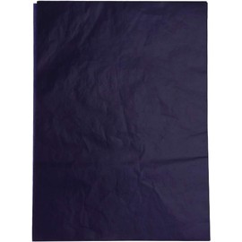 VILLCASE Papel Calca de Grafito A4, 100 Hojas, Azul, Fácil de Limpiar y Práctico para Transferir Diseños en Proyectos de Arte y Manualidades
