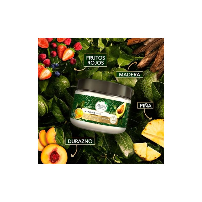 Herbal Essences Mascarilla Hidratante Nutre e Hidrata Pequi 300 ml