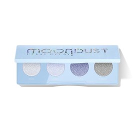 Urban Decay Moondust Ice Out Quad, Paleta de Sombras Edición Limitada con 4 Tonos Metalight de Intensidad Construible, 16H de Brillo Extremo