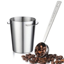 58mm Dosing Cup Stainless Steel Coffee Dosing Cup Fits 58mm Portafilters Espresso Dosing Cup Espresso Tamper Machine Tools