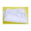 MemoryHanky Ladies Bridal Wedding Crochet Lace Handkerchiefs 60s Cotton Hankies