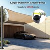 10ft Sun Shade Sail Pole 1 Pack - Outdoor Sunshade