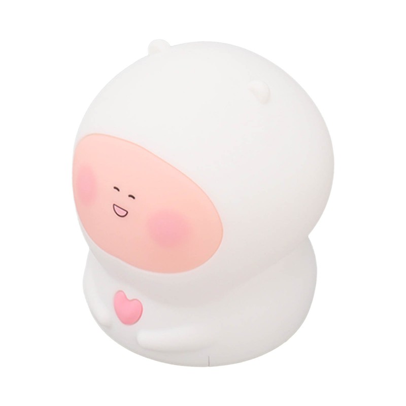 USB Fat Peach Night Tap Lamp with Timing Function Intelligent