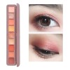 Paleta De Sombras 9 Tonos Nude Neutros Mate Y Shimmer