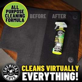 Chemical Guys CLD_101_16 All Clean+ Citrus Based All Purpose Super Cleaner, Safe for Cars, Trucks, SUVs, Motorcycles, RVs & More, 16 fl oz, Citrus Scent