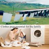BONYCUST Stainless Steel Clothes Laundry Pegs, 50 Pcs Clothes Pegs