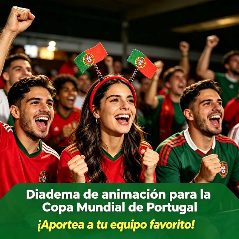 Diadema Decorativa Para Fanáticos De La Copa Del Mundo 3pzs