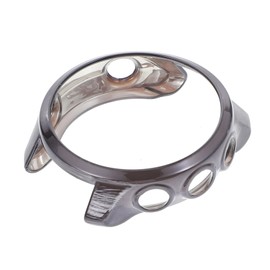 LABRIMP Grey Protective Shell for Smartwatch Full Coverage TPU Case Scratch Bump Resistant Stylish Watch Frame Cover