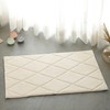 SHIKARA Organic Cotton Bathroom Rug, Luxury Non Slip Ultra Soft