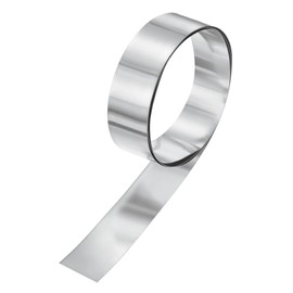 M METERXITY 1-Pack Aluminum Flashing, 3.3ft x 0.8" x 0.012" (LxWxT) Aluminum Flashing Roll, Roofing Metal Strip Sheet Roll for Weatherproofing Metal Roofing Panels