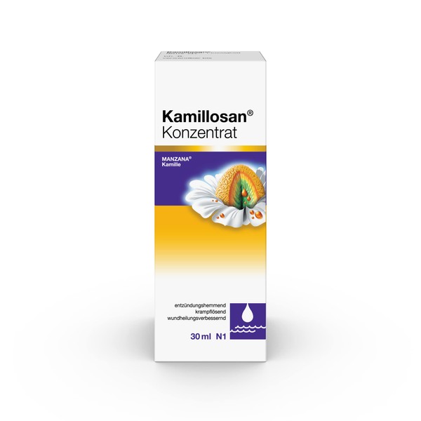 Kamillosan Concentrate: Medicine with Chamomile Flower Extract for Seated Bath, Mouthwash, Inhalation Solution, Envelopes and for Ingestion