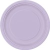 UNIQUE 31348EU Plates-23 cm-Lavender Colour-16 Count (Pack of 1), Paper,