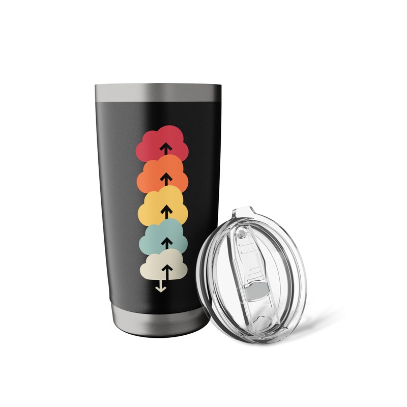 Cloud Engineer, Cloud Computing, Vintage DevOps Engineer Stainless Steel Insulated