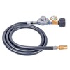 GasSaf 5FT Propane Regulator with Hose, Griddles Regulator and Gauge