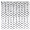 Stone Center Online C327XP 2" Hexagon Carrara White Marble w/