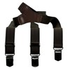 Lloyd Braces 25 mm Plain Leather Back Clips 40 Brown,