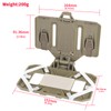Tactical Vest Folding Plate Carrier Phone Bracket Holder, Universal Chest