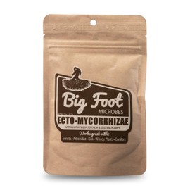 Big Foot Big Foot Ecto Mycorrhizae Water Soluble Powder for Woody Plants - Shrubs, Arborviate, Oak, Conifers - 2 Ounces