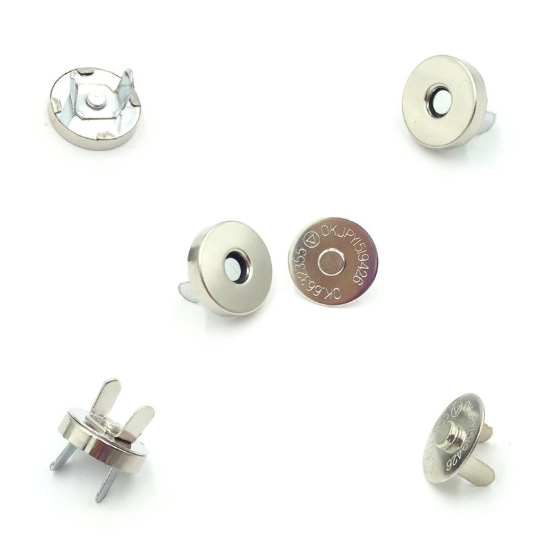 Aligle 50 Sets Magnetic Purse Snap Clasps Button/Great for Closure