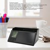 Multifunctional Electronic Calendar Desktop Storage Box with LCD Writing Pad