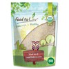 Food to Live Organic Old Fashioned Cornmeal Coarse, 4 Pounds
