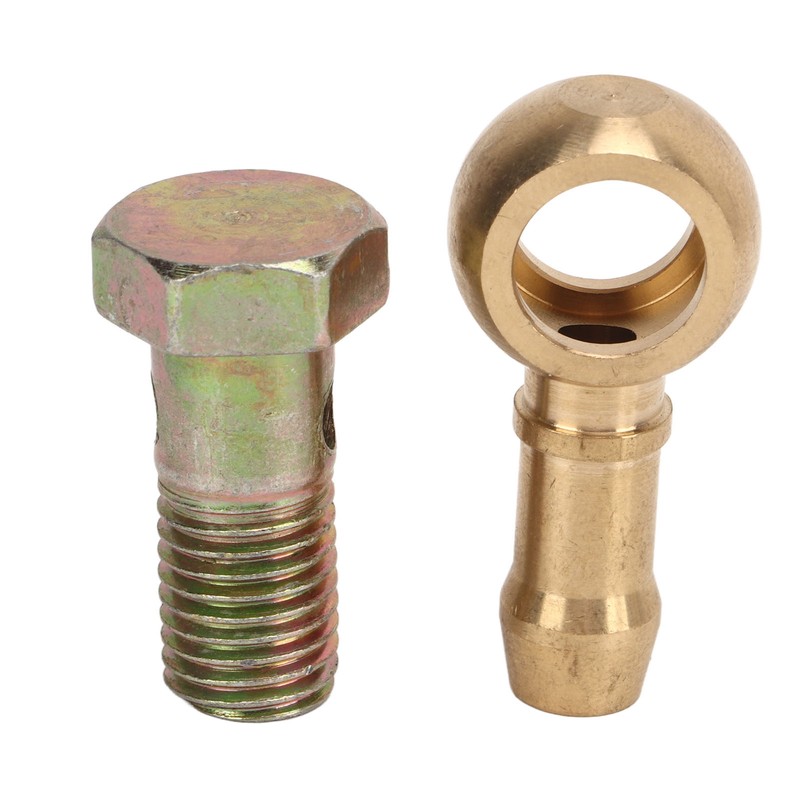 2 Set M12x1.25mm to 3/8in Turbo Water Banjo Bolt Good