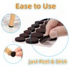 Furnigear Felt Pads Small 3/8" Felt Pads for Cabinet Doors