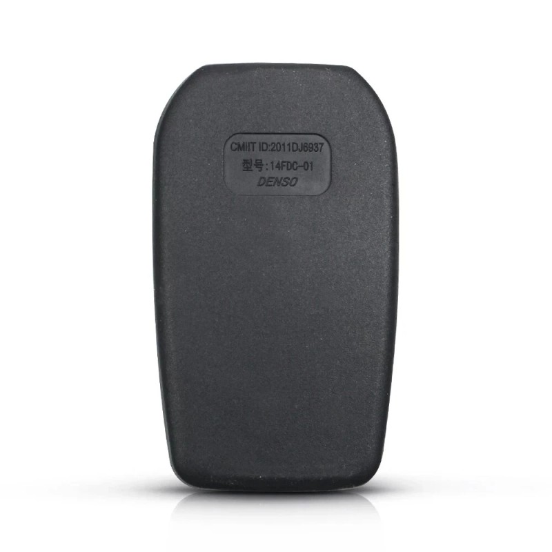 keyecu Modified Flip Remote Key Shell Case 4Button for TOYOTA