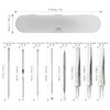 ALXBSONE Blackhead Remover Set of 8 Comedone Extractor Tools Stainless