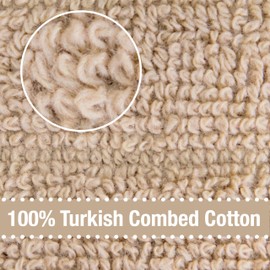 All-Clad Solid Kitchen Towels: Highly Absorbent, Super Soft Long Lasting - 100% Cotton, 17"x30" Tea Towels for Cleaning & Drying Dishes, Pans, Glassware, or Countertops, (2-Pack), Cappuccino