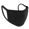 Komonee Cotton Washable Reusable Black Face Mask Dustproof Cloth Mouth