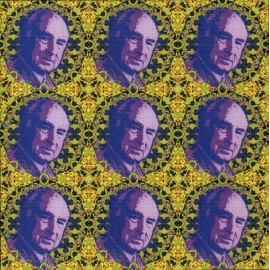 Signed Blotter Art - Albert Hofmann 9 Panel Limited Edition by Jeff Hopp